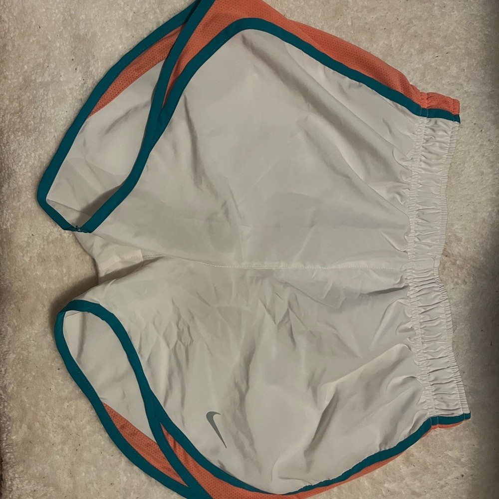 Nike Dri-FIT White Athletic Shorts